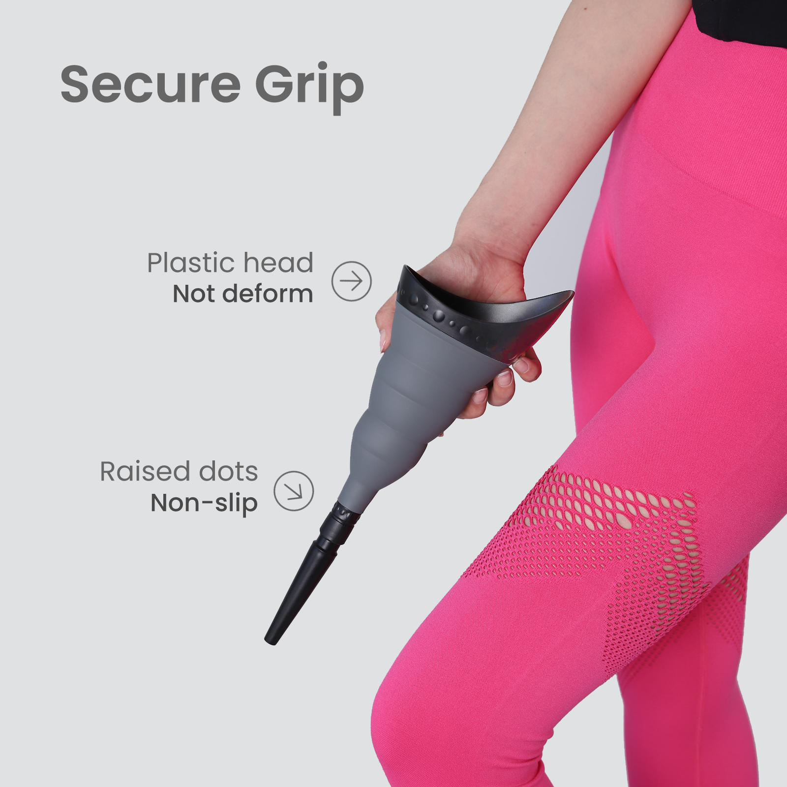 Pee Conch Foldable Female Urinal Device Portable Urinal for Women Pee Funnel for Women Travel, She Pee Cup for Women, Stand to Pee Reusable Womens Urinal Funnel with Tube and Case