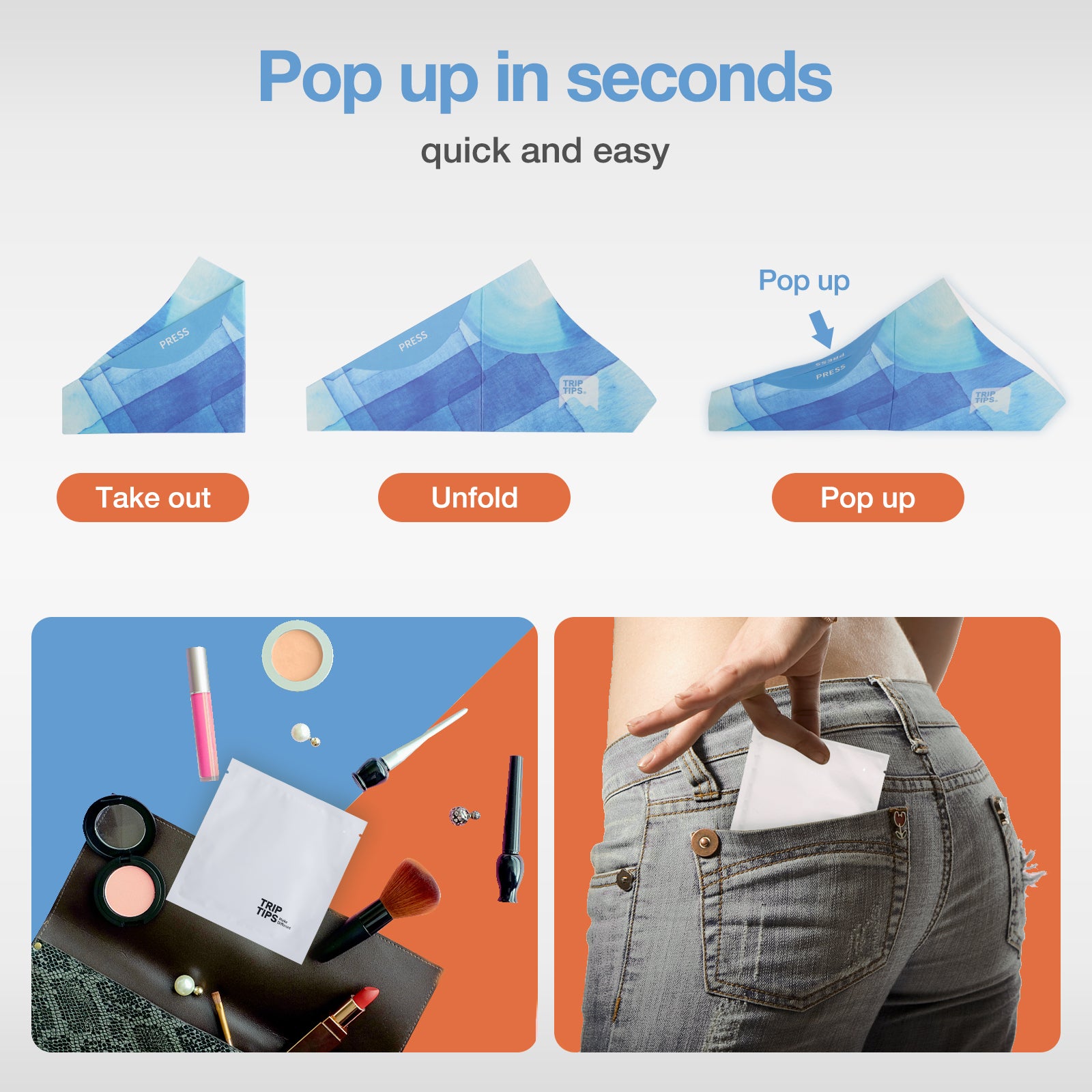 TRIPTIPS Female Urinal Disposable Female Urination Device Urinal for Women Foldable Pee Funnel for Women Waterproof Paper Stand and Pee Cup for Public Toilets, Traveling, Camping (Pack of 12)